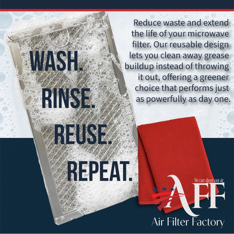 Air Filter Factory Replacement For Frigidaire FGMV174KFA Made In USA