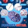 Chengu 100 Pcs 4th of July Cocktail Drink Umbrella Picks