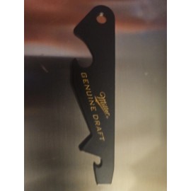 Miller Genuine Draft Beer Punch Top Can & Bottle Opener Key Ring