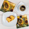 HEKU 100 napkins, 3-ply, 33 x 33 cm, sunflowers, absorbent