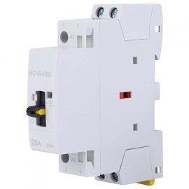 DEWIN Household AC Contactor Switch BCH8-25M with Manual Function 2P25A 24V(2NO)