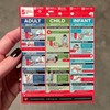 CPR Magnet Adult, Child, and Infant Refrigerator Quick Reference Guide