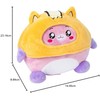 LankyBox 8 inch Plush- Thicc Foxy, Purple