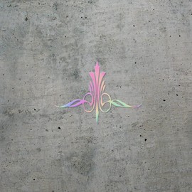 Transparent Decal Stickers of Lily Pinstripes (Hologram) Premium Waterproof Vinyl Decal Stickers for Laptop Phone Accessory Helmet Car Window Mug Tuber Cup Door Wall Decoration ANDstic508375HO040522