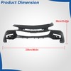 WFLNHB Primered Front Bumper Cover Replacement for Malibu 2016 2017