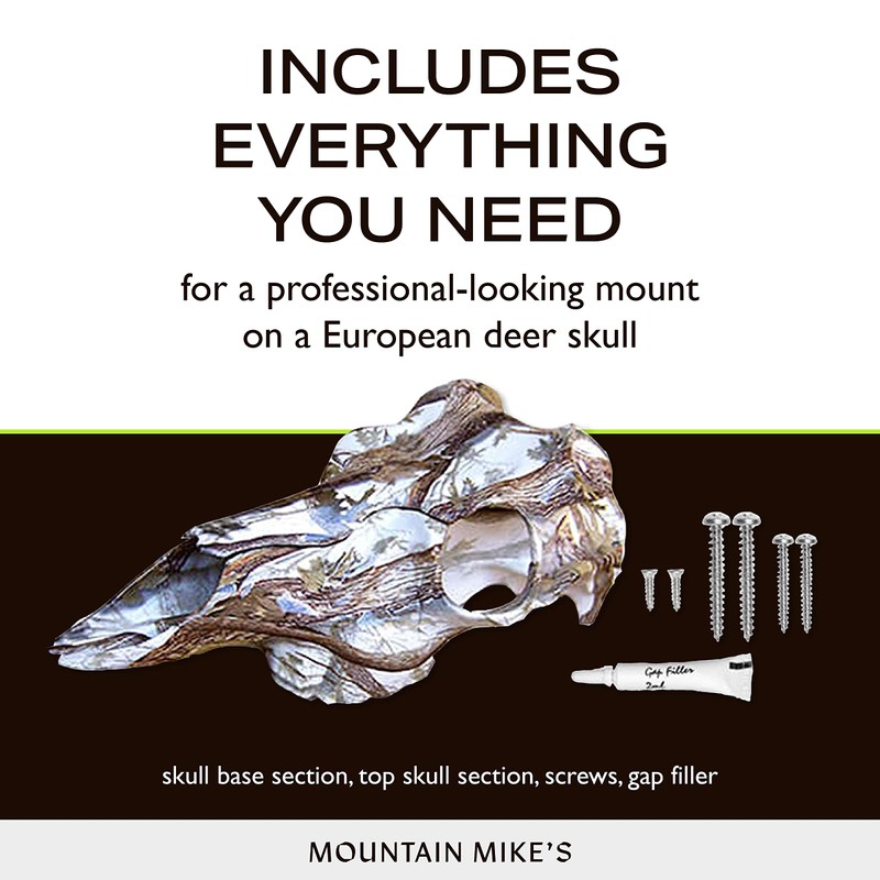 Skull Master by Illusion | Snow Camo | European Mount