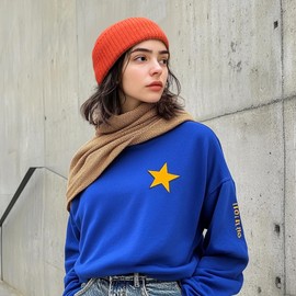 CLAPE Streetstyle Fisherman Beanie Stretchy Knitted Hat Short Knitted Docker Hat Warm Winter Hat Wool Hat Men, DDTH3-Orange