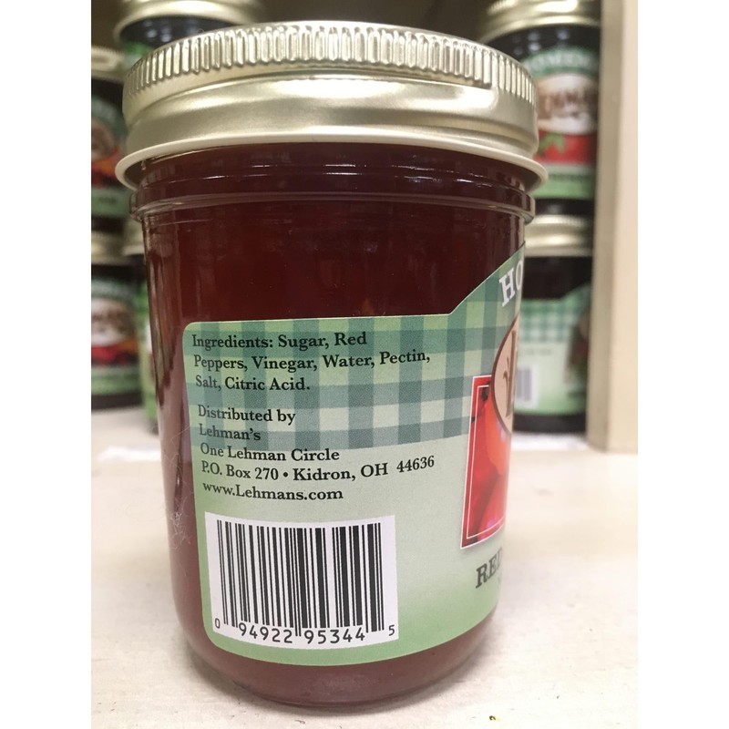 Lehman's Homemade All Natural Preserves Spread, No Preservatives, 8 Oz,