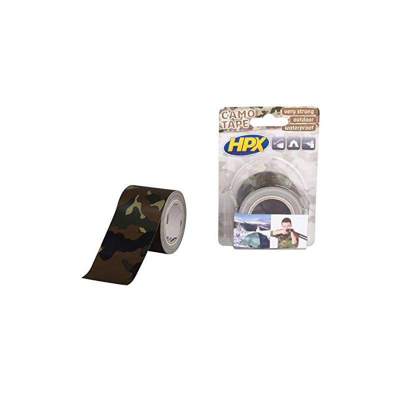 HPX MCA5005 Duct Tape Camouflage, 48 mm x 5 m