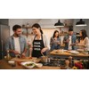 Comical Chef Apron Best Cook Ever, Black Kitchen Aprons, Full
