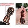 ds. distinctive style UV Umbrella Skull Parasol Folding Umbrella Automatic