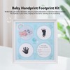 Baby Handprint Footprint Kit for Newborn Boys Girls Wear Resistant