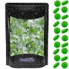 Fruidles Sugar-Free Premium Hard Candy Suckers, Mini Fruit Button Candies,