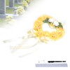Heart Shaped Tribute Memorial Wreath Artificial Silk Wreath Gravestone Decoration