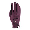 Roeckl Sports equestrian gloves LONA, ladies summer riding glove, grape