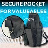 JIMJOOS Drawstring Mesh Swimming Bag - 25L Waterproof Swim Bag