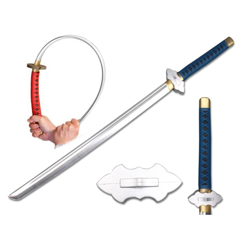 SparkFoam 39" Foam Samurai Sword + Plastic Scabbard Bundle (Chinese