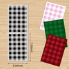 ABTOLS Check Embossing Folders for Card Making, 3D Plastic Embossing
