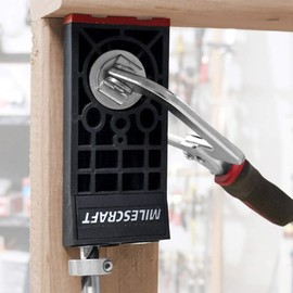 Milescraft 1326 Pocket Jig 300 - Twin/Double Heavy Duty Pocket Hole Jig Kit System. Complete Pocket Hole Kit for 2x4's with all accessories included.