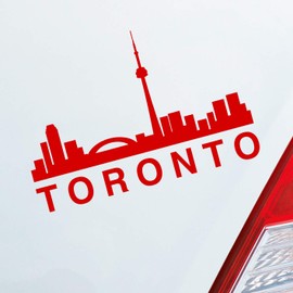 Car sticker in your desired colour Toronto City USA California State approx. 14 x 10 cm car sticker