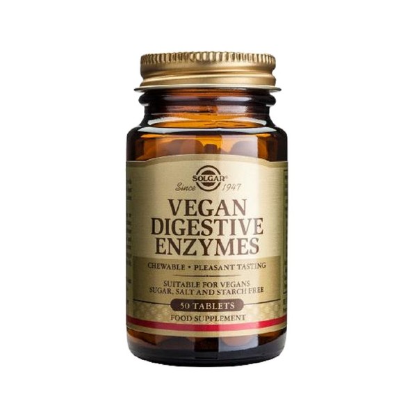 Solgar Vegan Digestive Enzymes - 50 Tablets