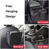 Foldable Car Trash Can HADEEONG Hanging Automotive Garbage Can Car