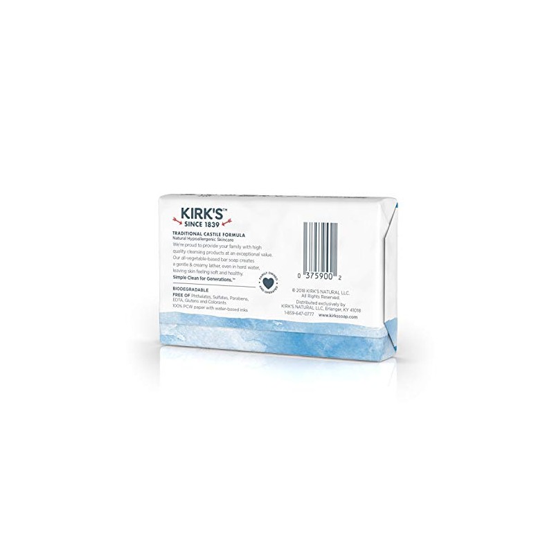 Kirk's Fresh Scent Gentle Castile Soap