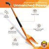 Gutster 48” Demolition Pry Bar & Crowbar – Oval Handle