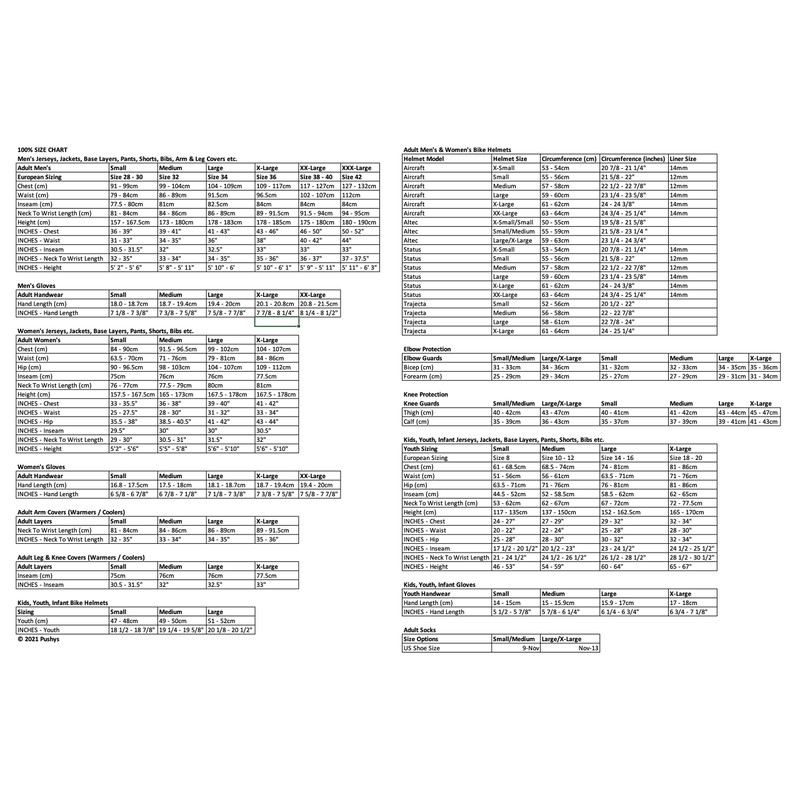 100% Sling MTB Gloves Navy 2022 XX-Large