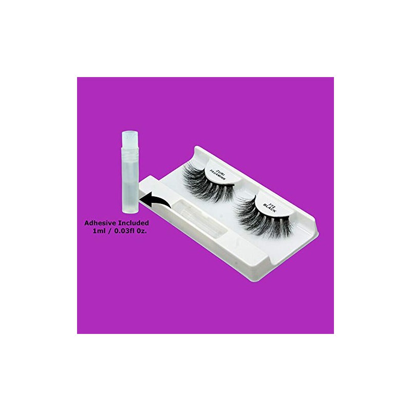 ZURI Fauxmink False Eyelashes | XD/8D X-Dimensional Natural False Lashes