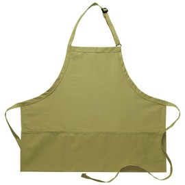 DayStar Apparel 200 Three Pocket Bib Apron, Sage