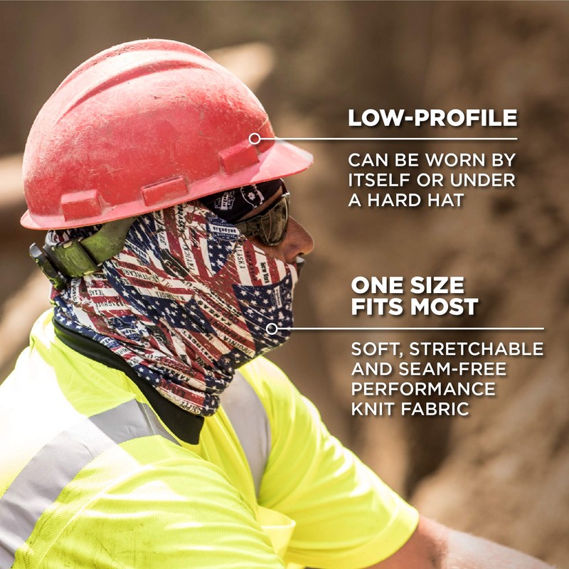 Ergodyne Chill Its 6485 Neck Gaiter, Multiple Ways to Wear
