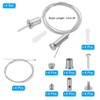 PATIKIL Ceiling Hanging Wire Cable Kit, 1m/3.3ft 4 Set Adjustable