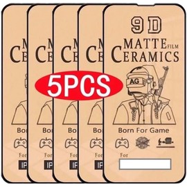 MATTE [5 Pack] Ceramic Screen Protectors for Redmi Note10 4G, Note10 5G, Note10S, Note11 - Durable Flexible Shockproof Protection Film