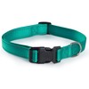 Reflective Dog Collar with Buckle Adjustable Safety Nylon Collars for