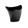 Elegant MiniWare Black Triangular Cup - Pack of 12 |