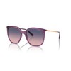 Vogue Eyewear VO5564S Sunglasses, Transparent Violet/Pink Gradient Blue, 54 mm