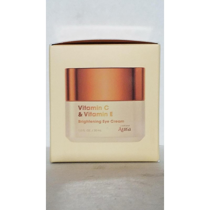 Radiant Aura Vitamin C & E Eye Cream - Dermatologist