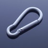 25pcs. Sprookber 5" Aluming Carabiner. Spring Snap Hook for Keychain.
