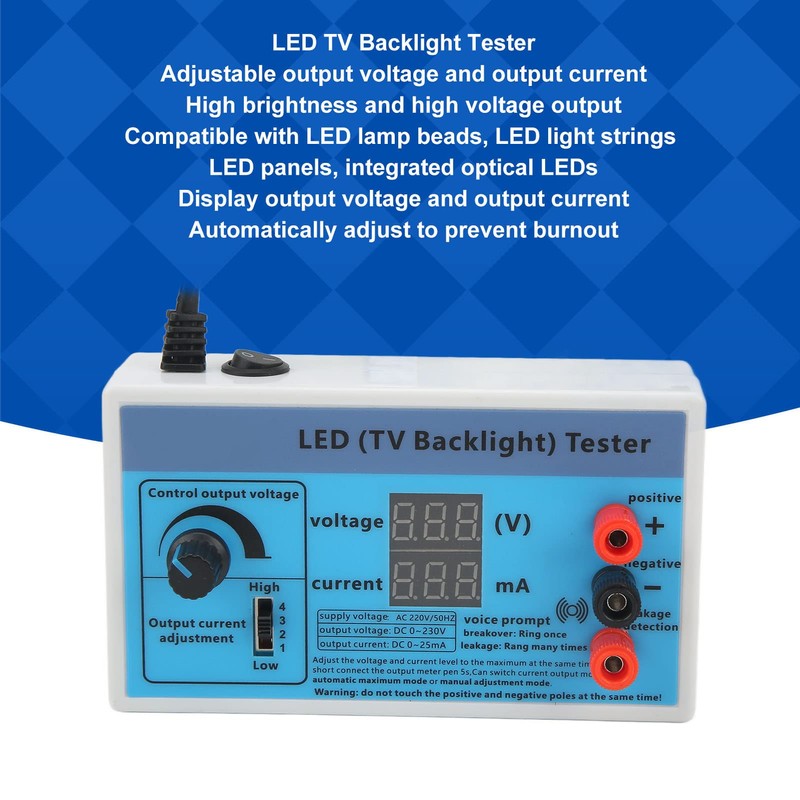 LED TV Backlight Tester Multifunctional Strip Beads LED Light Strip