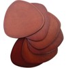 Brute Strength - Leather Full Grain Leather Coasters - Cognac