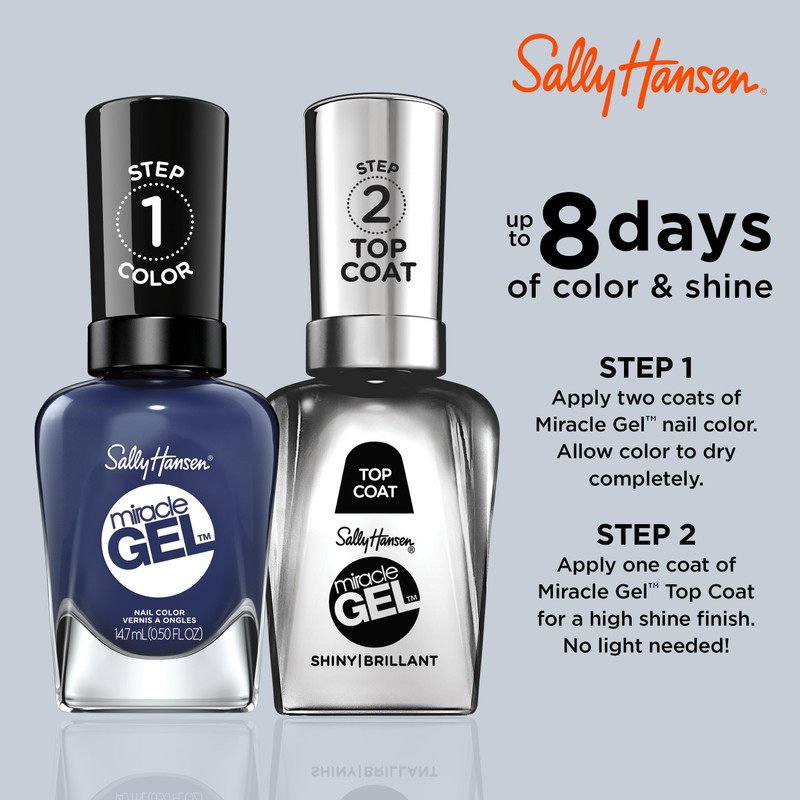 Sally Hansen Miracle Gel Salon Quality Nail Polish | Gel-Like