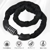 SZSL Chain Lock Bike Lock, Bicycle Lock, Anti-Theft, Total Length