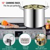 Canning Supplies Starter Kit - Water Bath Canning Pot with