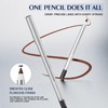 Waterproof Eyeliner Pencil, Smudge-Proof & Long-Lasting, Creamy Gel Texture Glides