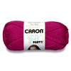 Caron Simply Soft Party Yarn-85g- Fuchsia Sparkle,Multi-Colour,17.78 x 8.89 x