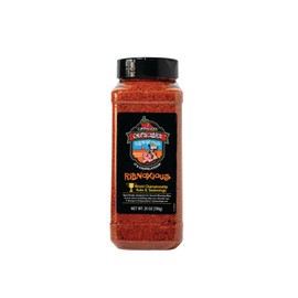 2 Gringos Chupacabra Ribnoxious Rub, 25 Ounce Bottle