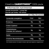 CAROFITNESS Creatina Monohidratada Creapure 500 g 100% pura sin añadidos.