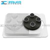 ZolkoCarbon VALVE STEM CAPS WHEEL TIRE CHROME - US SELLER