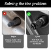 Thoquene Pack of 16 Car Valve Caps with Labelling, Car